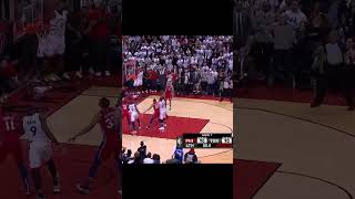 The Toronto Raptors scoring a deciding last minute buzzer beater song HeartBeats  quotchampionshipquot [upl. by Anum]