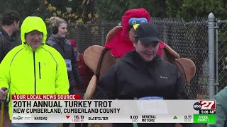 20th Annual Turkey Trot held in New Cumberland [upl. by Nylessoj183]