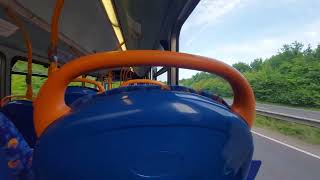 Loan Thrash 1X Diversion  YX64VNO Stagecoach South East 37170 [upl. by Sibella]