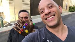 Avengers Infinity War  Vin Diesel on Voicing Adolescent Groot [upl. by Ynttirb]