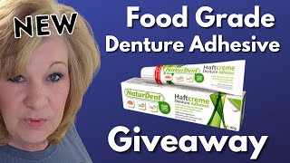 NaturDent Denture Adhesive Review [upl. by Einaej384]