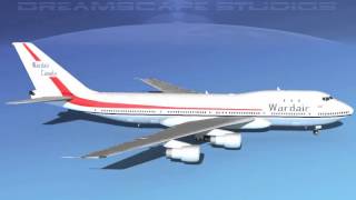 747100 Jumbo Jet Wardair Canada 3D model from CGTradercom [upl. by Pelage]