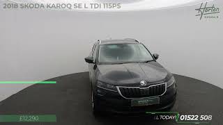 SKODA KAROQ SE L 16TDI 115PS  2018 [upl. by Zephan630]