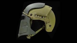 TIER NONE Airsoft Full Face Helmet Mask Tactical galactac [upl. by Robena]