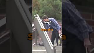 Crazy lady attacks skateboarders [upl. by Ytok502]