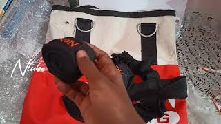 Boxing Bag Unboxing  Hand wraps  Aurion boxing  Ntube [upl. by Forster253]