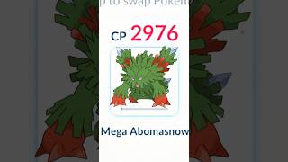 1 HP✨Mega Abomasnow Destroy Grunt Badly in pokemongo [upl. by Uol]