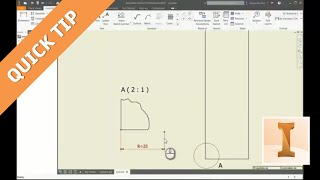 Quick Tip  Radial Dimensions in Detail View [upl. by Gibson964]