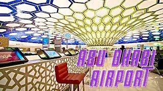 Inside Abu Dhabi International Airport  India Travel Abu Dhabi [upl. by Ploss204]