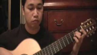 Dandansoy  Traditional arr Jose Valdez Solo Classical Guitar [upl. by Uah910]