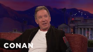 Tim Allen’s Issues With Superhero Movies  CONAN on TBS [upl. by Ardnayek776]