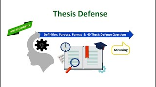 Thesis Defense  YouTube [upl. by Kalila]