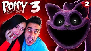 MI AMIGO GRITA MAS QUE YO 😱 POPPY PLAYTIME CHAPTER 3 Parte 2 🔥 Sandra Cires Play [upl. by Akena]