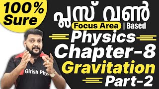 Plus One  Physics Focus Area  Chapter 8  Gravitation  Part 2 [upl. by Amhsirak827]