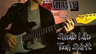 Nirvana  Smells Like Teen Spirit Guitar Cover [upl. by Doughman]