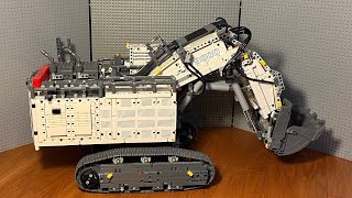 Liebherr R 9800 Excavator Retired Lego Set Review [upl. by Llenaej]