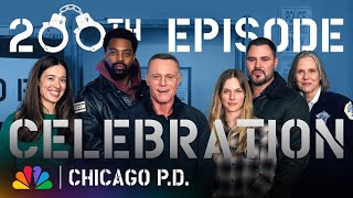 The Cast Celebrates Their 200th Episode  Chicago PD  NBC [upl. by Aivekahs133]