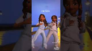 the collide dance subscribe for more dances myzepeto zepetogirl zepeto [upl. by Genisia823]