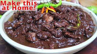 Delicious❗ Easy Pork recipe💯✅ The Best Dinuguan Method How to Make Dinuguan Step by Step [upl. by Schatz769]