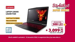 Laptop LENOVO Legion Y52015IKBN  Sărbători cu super oferte [upl. by Herm192]