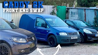 2k caddy front end swap build series ep3 [upl. by Retsbew210]