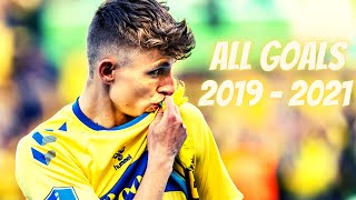 Jesper Lindstrøm  All Goals For Brøndby IF  2019  2021  Superliga Young Player Of The Year  4K [upl. by Nodanrb]