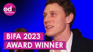 Femme Star George MacKay Thrilled to Share Award With Nathan StewartJarrett [upl. by Ikkaj]