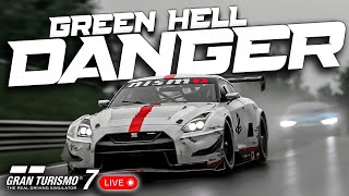 🔴 Danger at Nordschleife Green Hell on GT7  Update 150  Gran Turismo 7 [upl. by Behka]