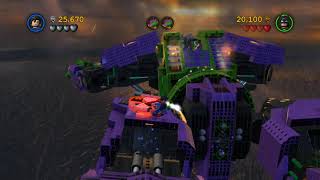 LEGO Batman 2 DC Super Heroes Walkthrough  Part 8  Down to Earth Wii U Xbox 360 PS3 [upl. by Briano]