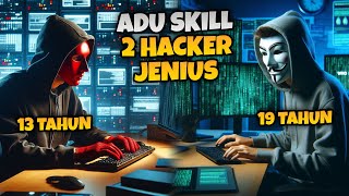 Pertarungan 2 Hacker Jenius Server Dunia Auto Jebol ❗ Alur Film [upl. by Lenej]