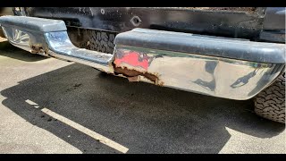 Replacing the Rear Bumper  2001 Dodge Ram 1500 [upl. by Egiarc]