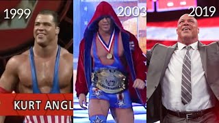 Evolution of Kurt Angle Entrance1999  2019 [upl. by Tabber]