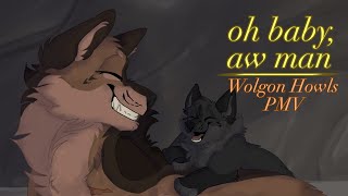 oh baby…aw man  animation meme   Wolgon Howls PMV [upl. by Noiek124]