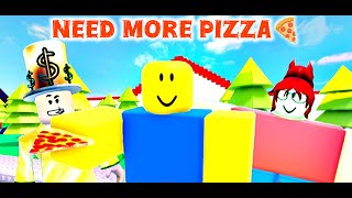 Need More Pizza ROBLOX  All Endings roblox gaming robloxfunny needmoreheat robloxmobile [upl. by Ellehsad]