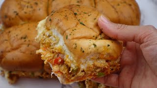 Chicken Sliders Recipe By Recipes Of The World [upl. by Enilesoj]