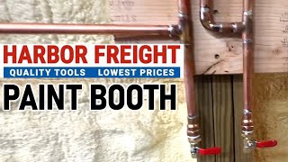 How to build an AIR DRYER  New Harbor Freight Paint Booth [upl. by Brandy113]