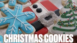 HOW TO MAKE ROYAL ICING CHRISTMAS COOKIES LIKE A PRO  HOLIDAY SUGAR COOKIE DECORATING TIPS [upl. by Anowahs558]