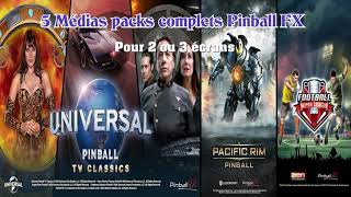 5 médias packs complets pour Pinball FX [upl. by Glynas]