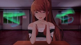 Monika talks about auroras  Monika After Story A DDLC Mod [upl. by Anade]