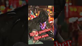 Black panther fight scene 😲 spiderman blackpanher marvel avengervipclips blackpanther edit [upl. by Yrellav]