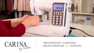 Carina Platinum  Greiferspule einsetzen  Anleitungsvideo und Tutorial [upl. by Jonis]