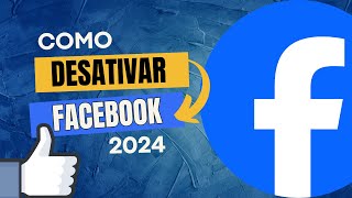 Como desativar a conta do Facebook [upl. by Jamieson579]