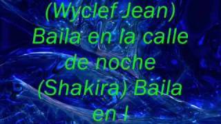 Shakira ft Wyclef Jean  Hips Dont Lie Lyrics [upl. by Atnovart]