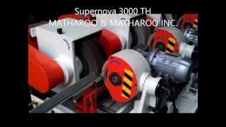 Centreless Polishing Machine for PipesTubes amp Rods Supernova3000 TH From Matharoo amp Matharoo Inc [upl. by Ku10]