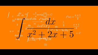 Integral Indefinida Forma Arcotangente Mathematica888 education matematicas mathematics [upl. by Dre]