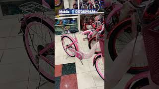 Ladies cycle price in Bangladeshi BD Ladies cycle Ladies cycle stunt [upl. by Ramalahs321]