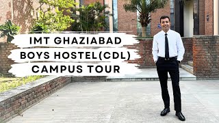 IMT Ghaziabad Boys Hostel CDL Campus Tour  2024 [upl. by Nesta]