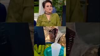 😮Bushra Ansari ki beauty ki secret drink 🍷how to make alovera drink shorts youtubeshorts viral [upl. by Ekyt]