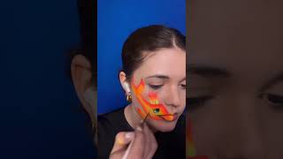 Fish face paint tutorial 🐠 [upl. by Walliw]