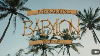 Patoranking x Victony  Babylon speed up vict0ny patoranking [upl. by Annerahs384]